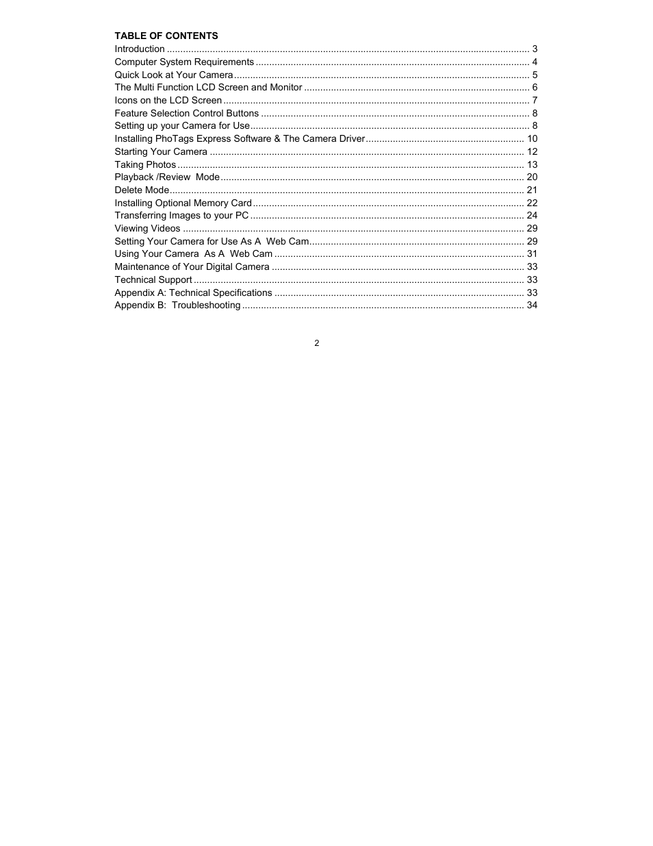 Sakar 90379 User Manual | Page 2 / 35