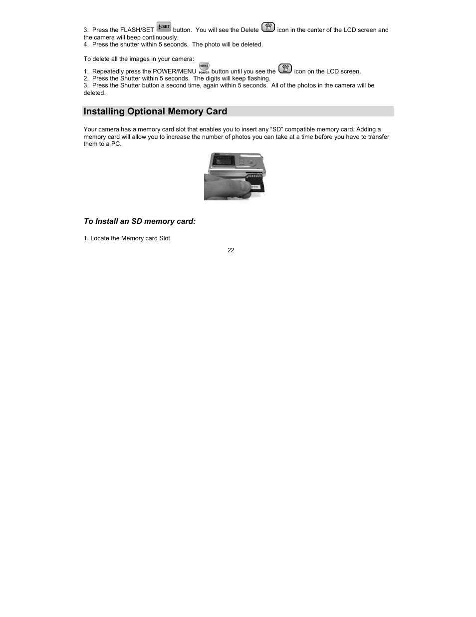 Sakar 90379 User Manual | Page 22 / 35