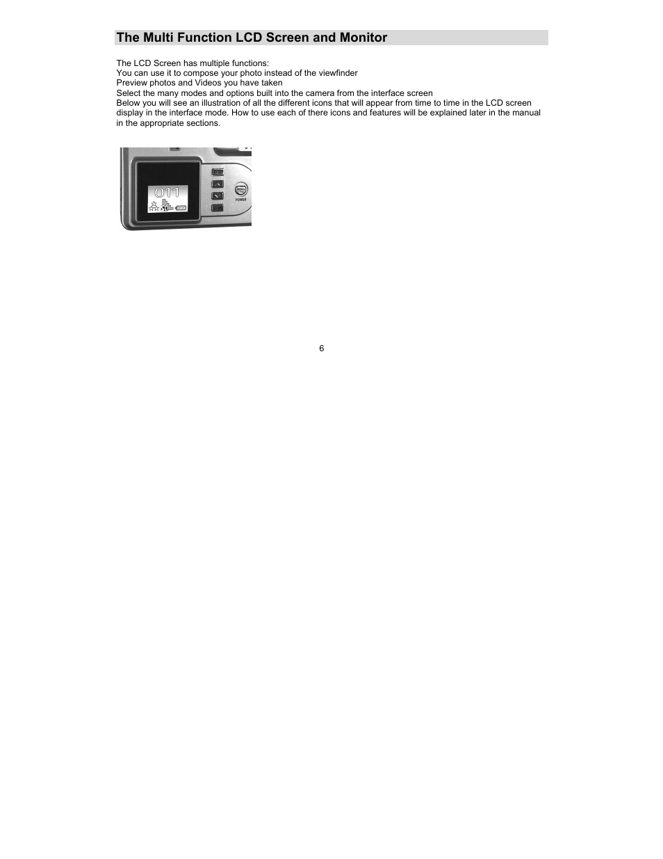 The multi function lcd screen and monitor | Sakar 90379 User Manual | Page 6 / 35