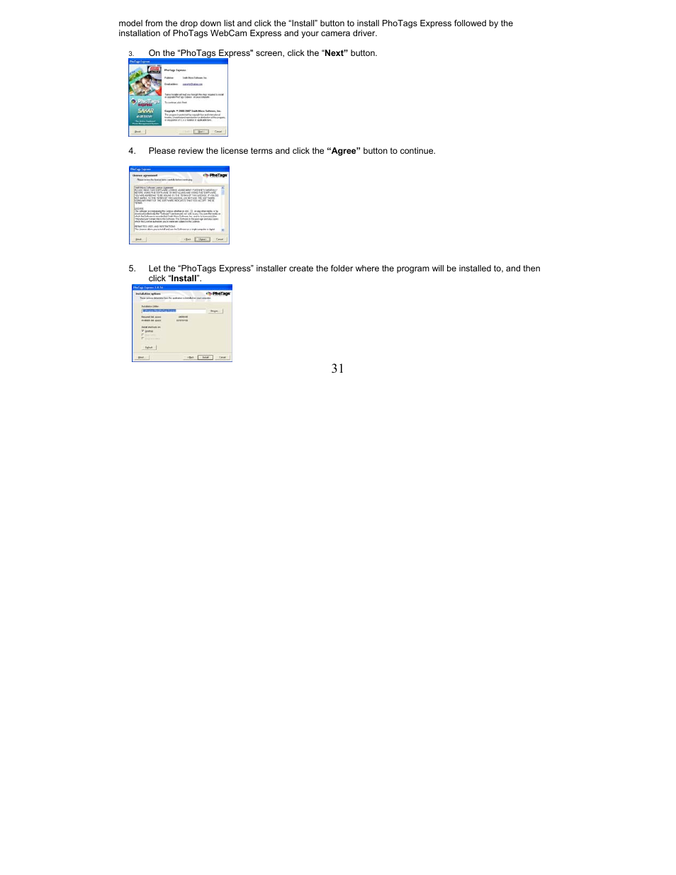 Sakar 5.1 Mega Pixel User Manual | Page 31 / 43