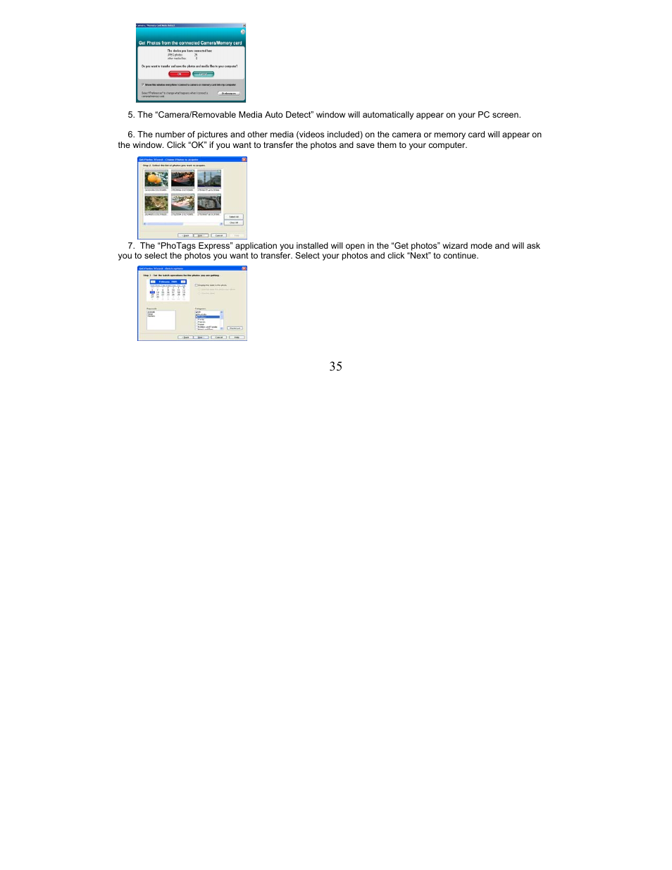 Sakar 5.1 Mega Pixel User Manual | Page 35 / 43