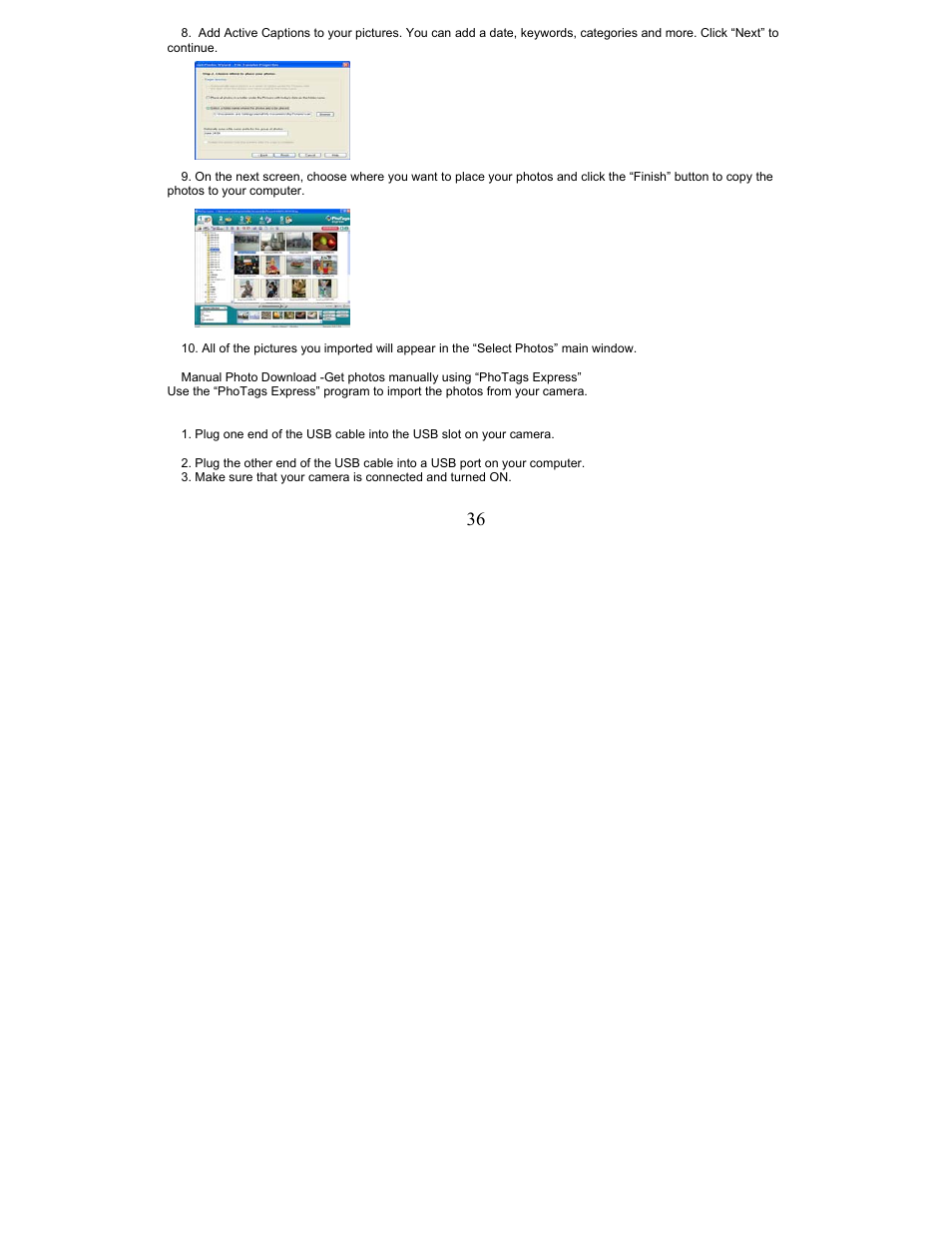 Sakar 5.1 Mega Pixel User Manual | Page 36 / 43