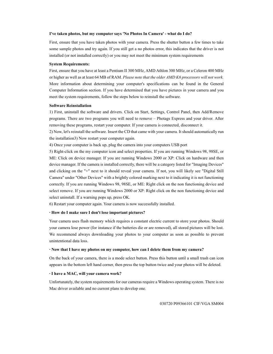 Sakar 84379 User Manual | Page 11 / 11