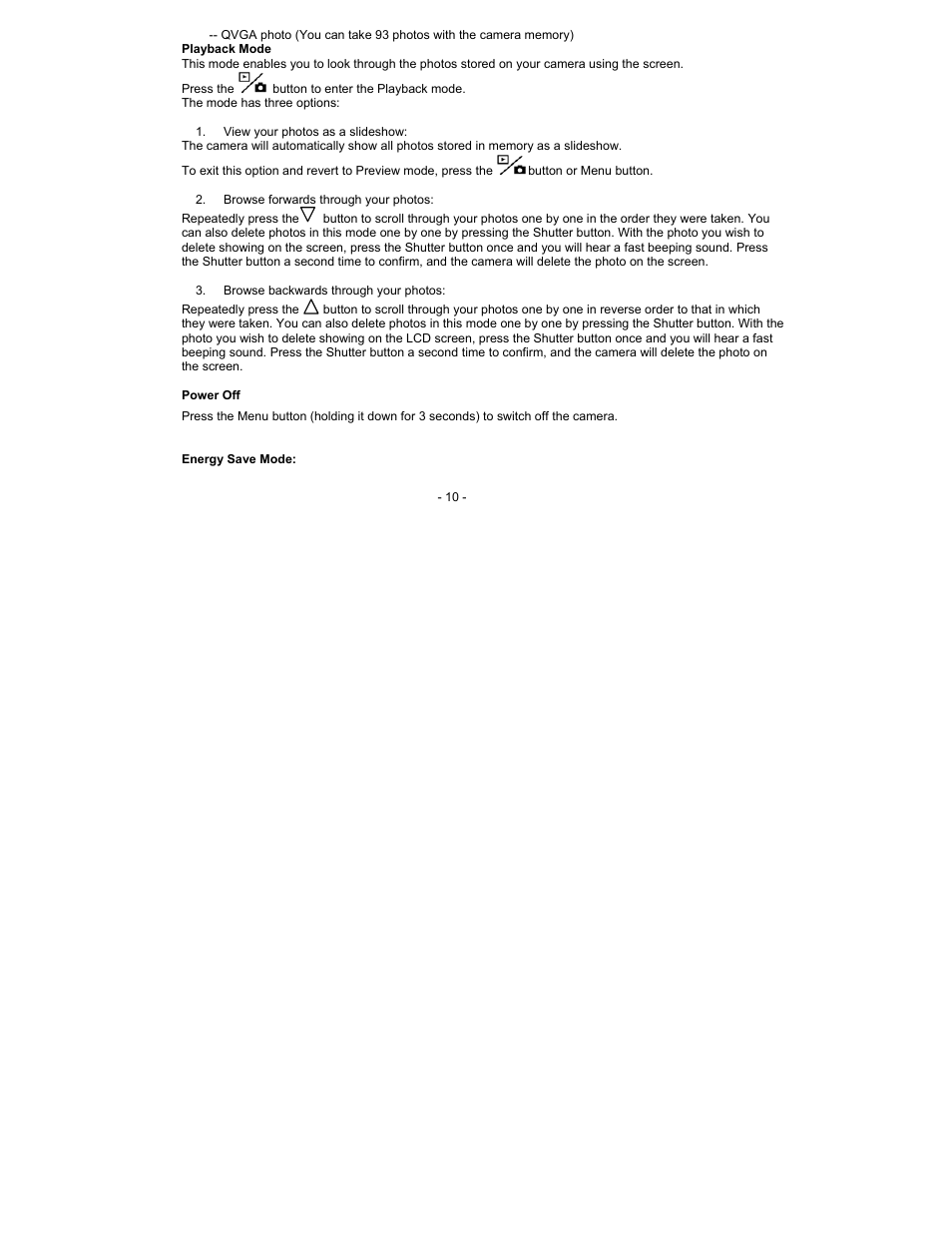 Sakar 92045 User Manual | Page 10 / 27