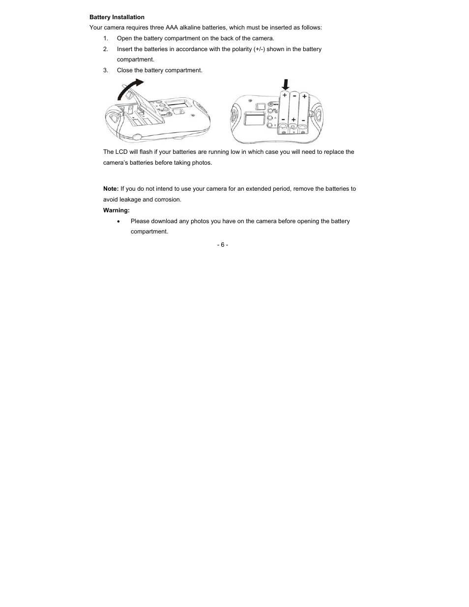 Sakar 92045 User Manual | Page 6 / 27