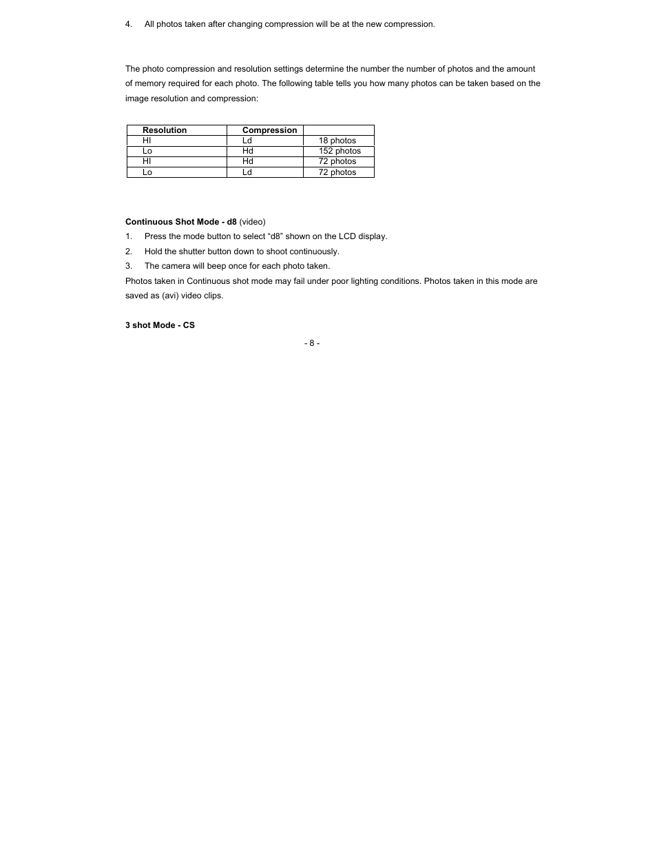 Sakar 52379 User Manual | Page 8 / 24