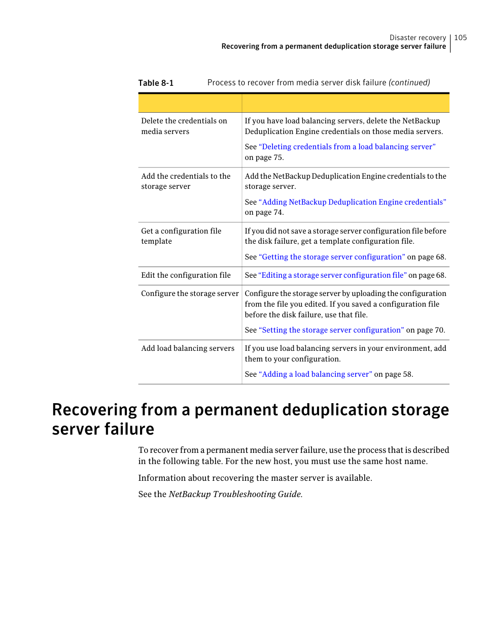 Failure | Symantec NETBACKUP 7 User Manual | Page 105 / 122