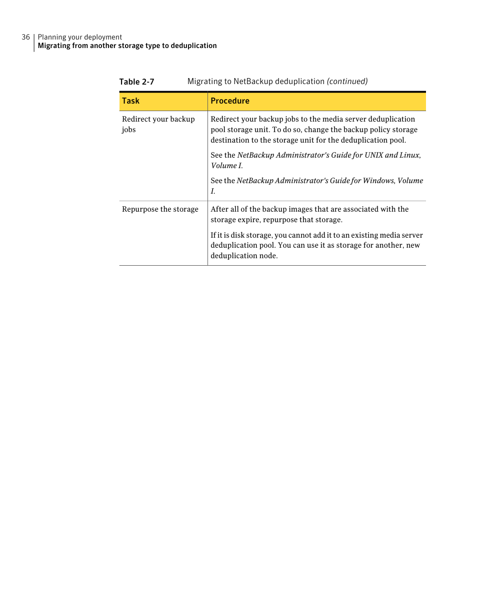 Symantec NETBACKUP 7 User Manual | Page 36 / 122