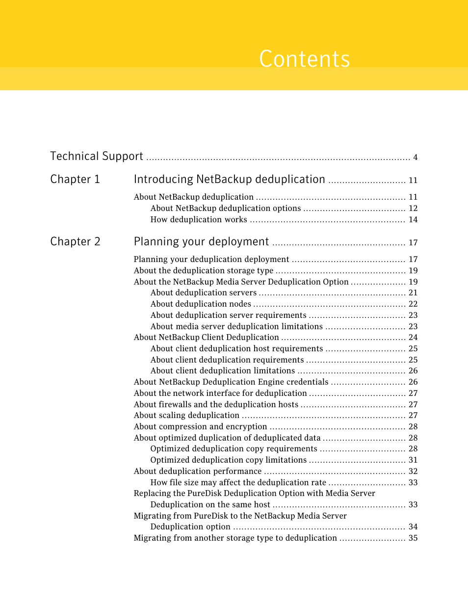 Symantec NETBACKUP 7 User Manual | Page 7 / 122