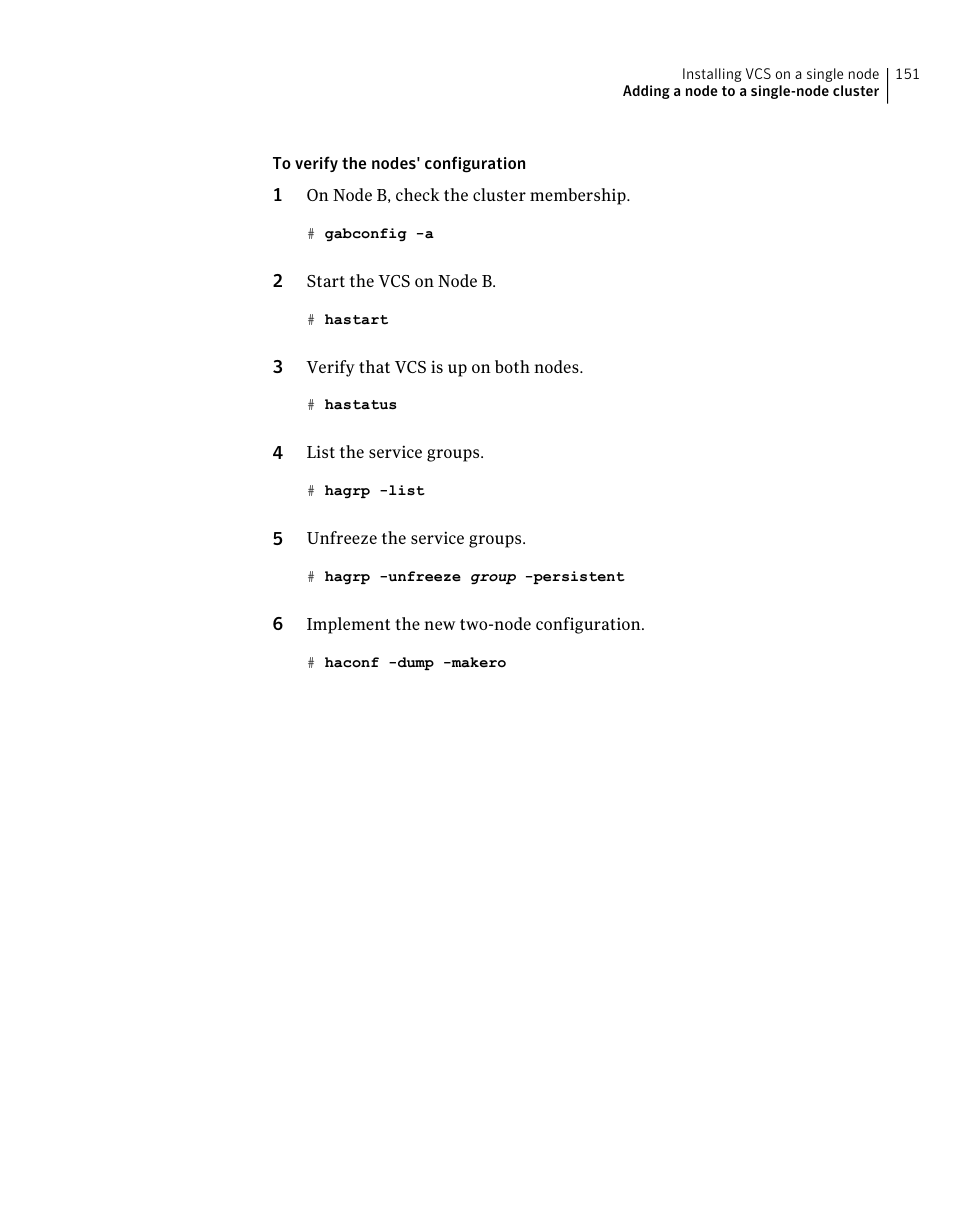 Symantec Veritas 5 User Manual | Page 151 / 176