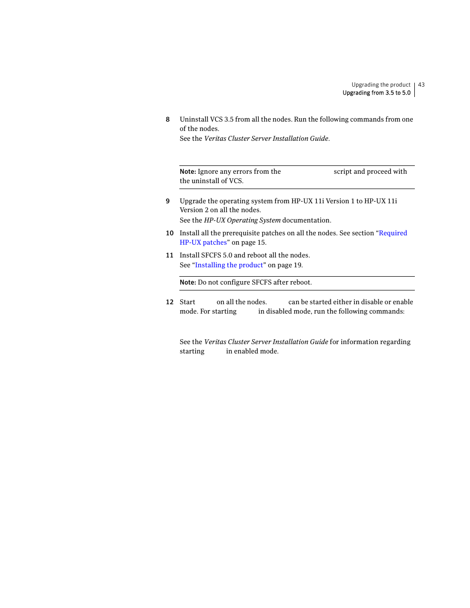 Symantec VERITAS STORAGE FOUNDATION HP-UX User Manual | Page 41 / 66