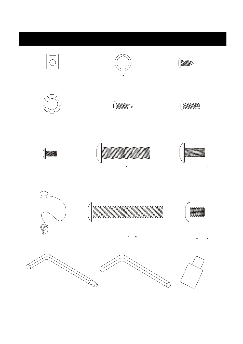 Assembly pack check list | Sole Control Remotes TT8 User Manual | Page 7 / 24