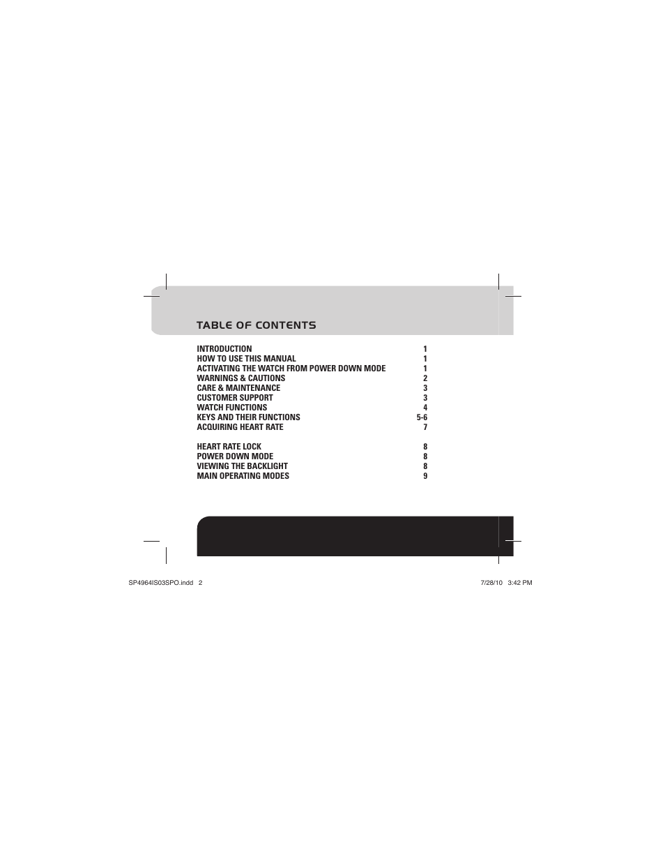 Sportline Solo 915 User Manual | Page 2 / 112