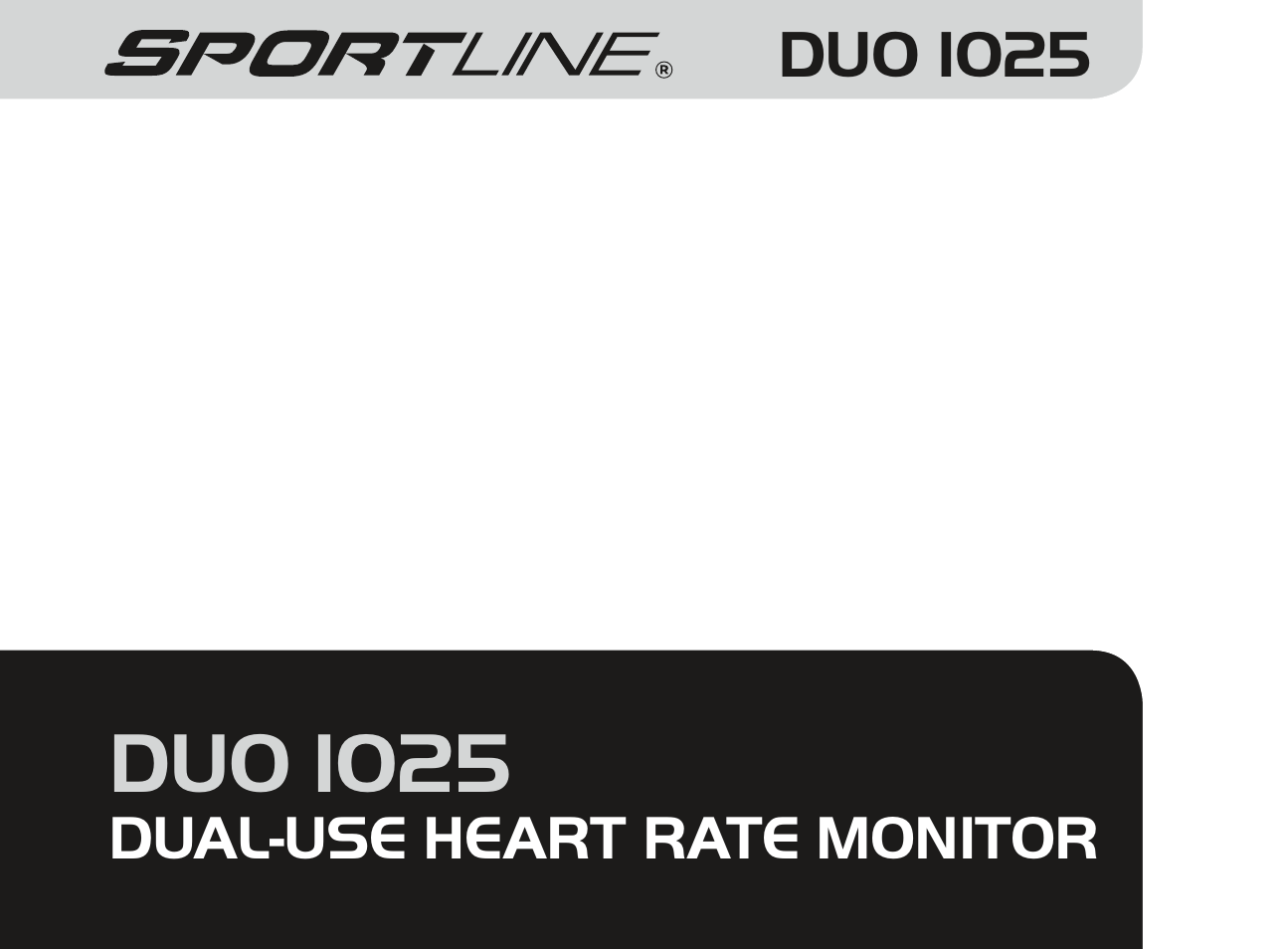 Sportline DUO 1025 User Manual | 36 pages