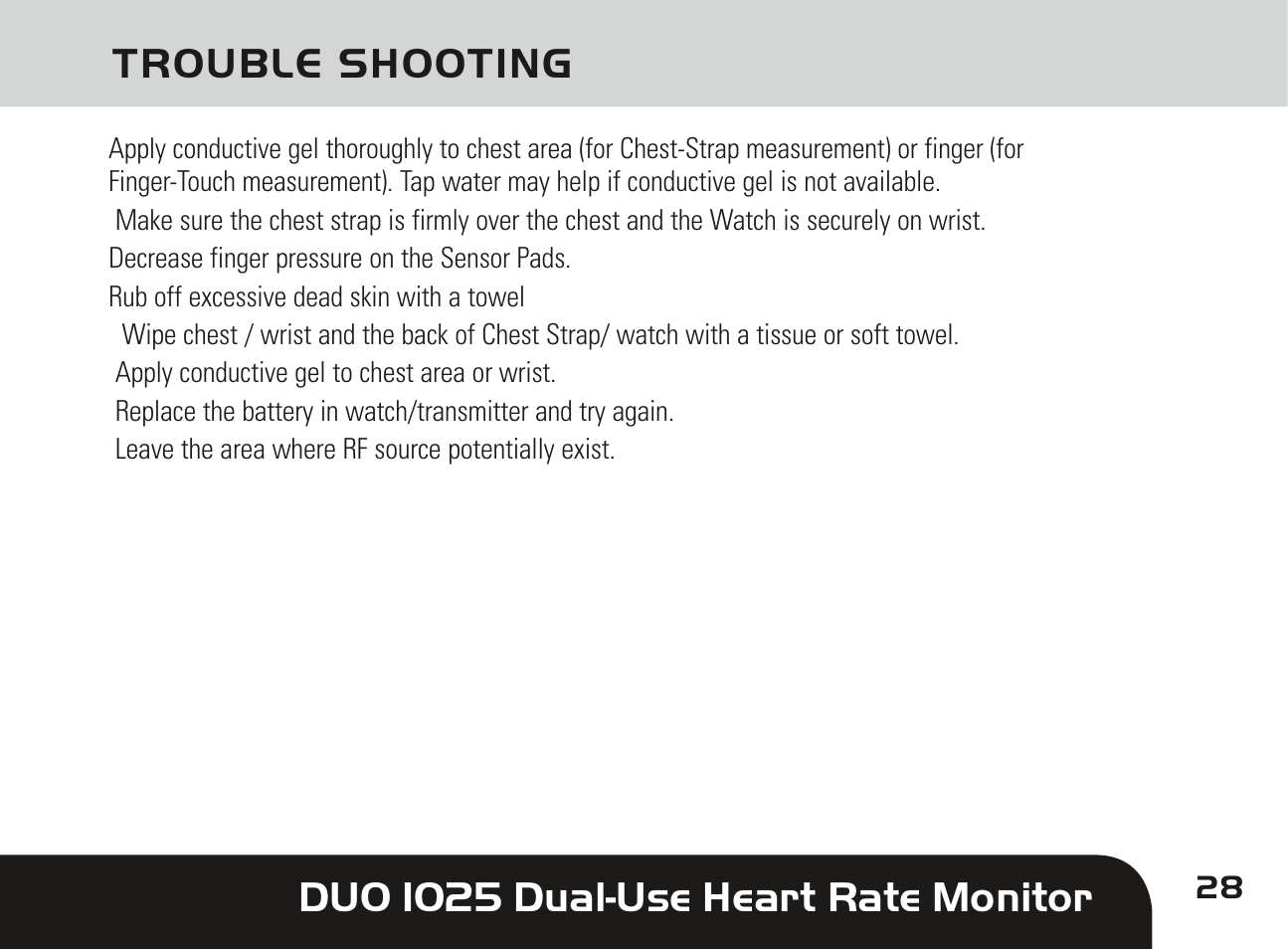 Sportline DUO 1025 User Manual | Page 31 / 36