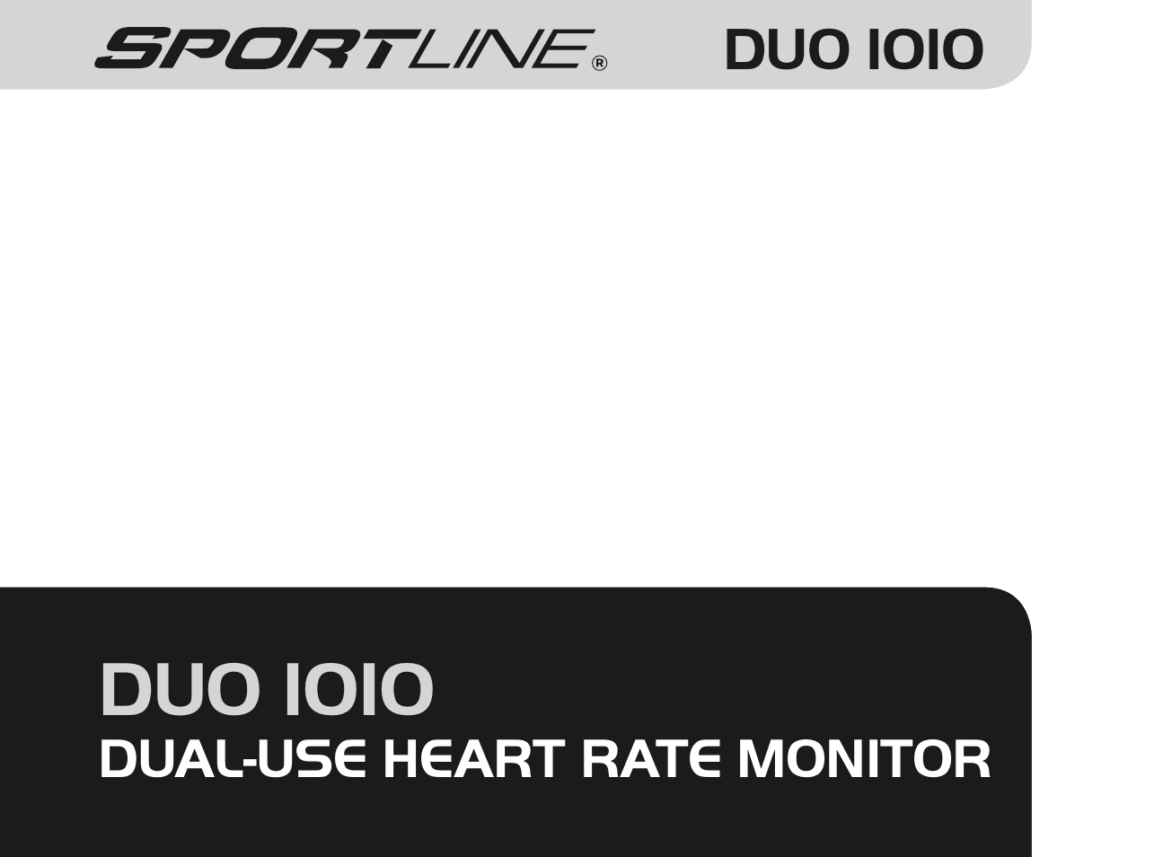 Sportline DUO 1010 User Manual | 32 pages