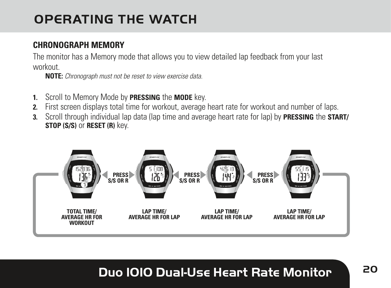 Sportline DUO 1010 User Manual | Page 23 / 32