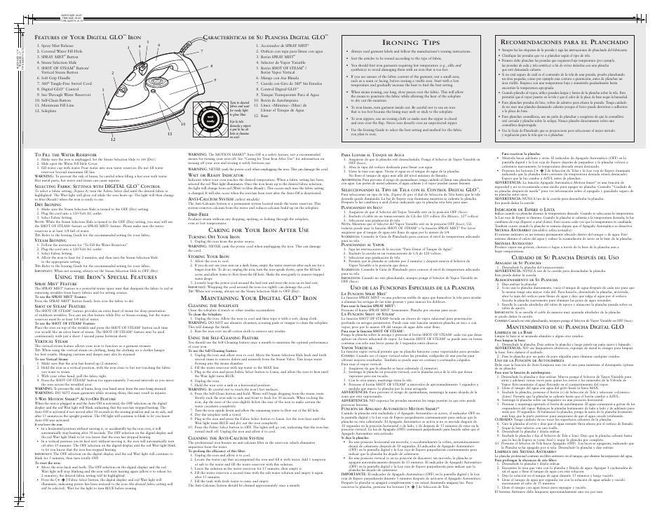 Max fi ll, Clea n wa it re ad y | Sunbeam GCSBDG User Manual | Page 2 / 2
