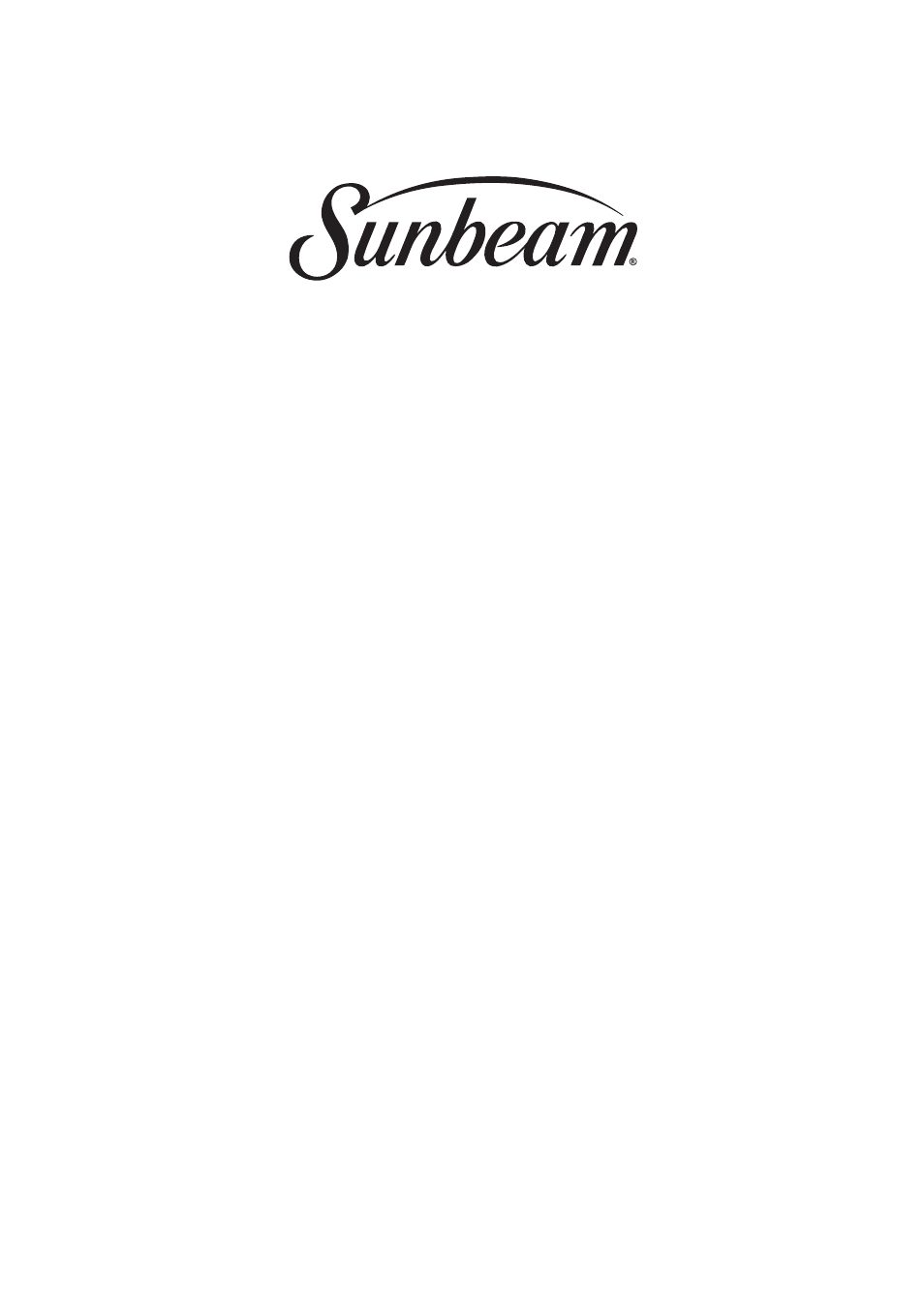 Sunbeam SMW730 User Manual | 19 pages
