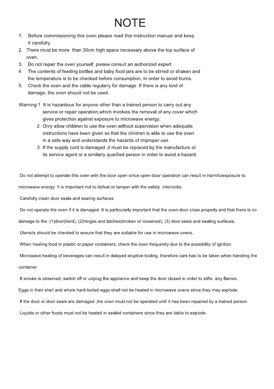 Sunbeam SMW730 User Manual | Page 19 / 19