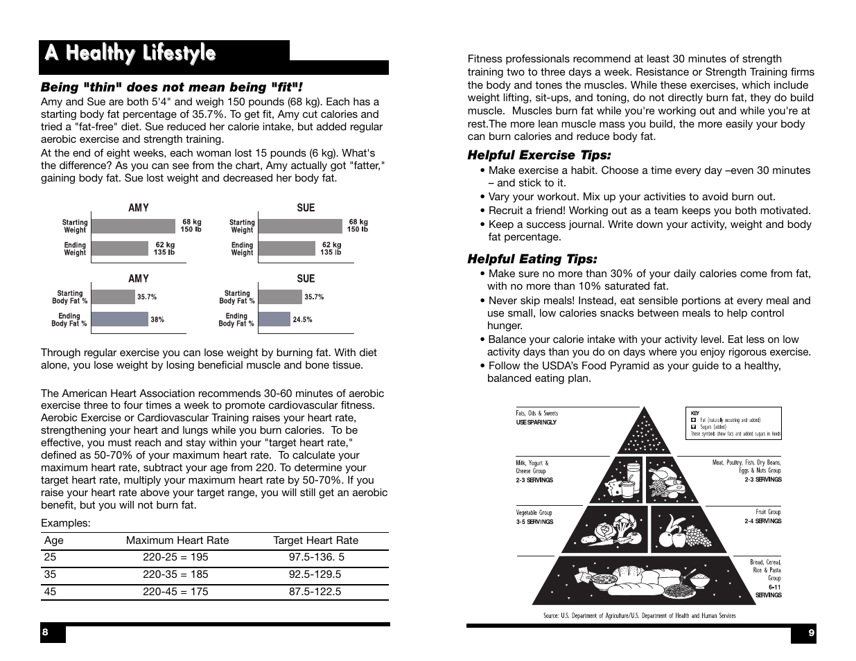 A healthy lifestyle | Sunbeam DFM960 User Manual | Page 6 / 8