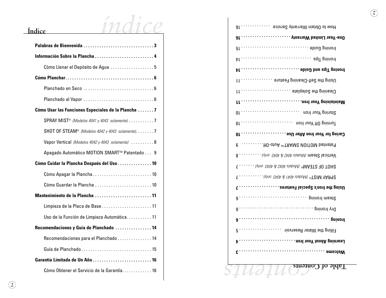 Sunbeam 4042 User Manual | Page 24 / 40