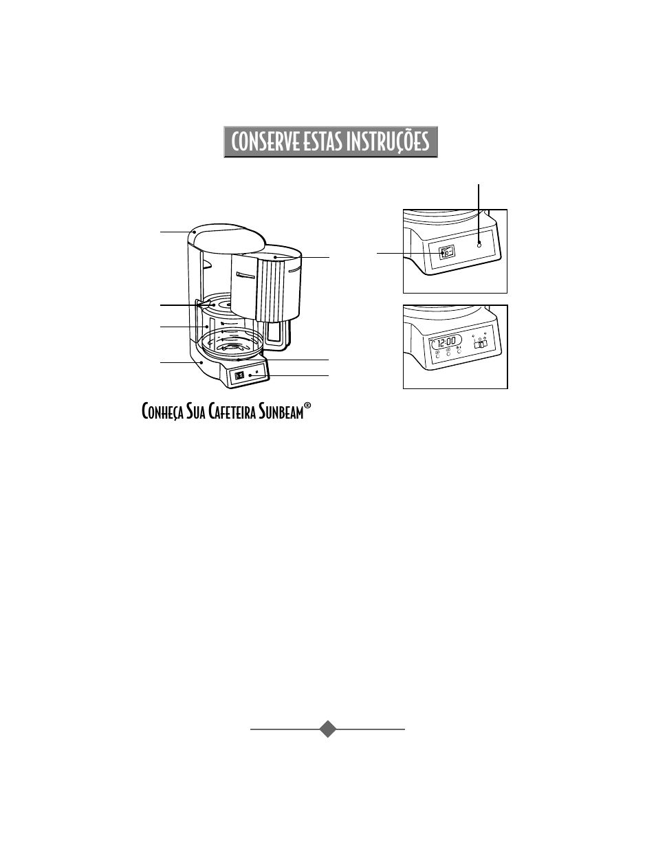 Conserve estas instruções | Sunbeam 3258 User Manual | Page 29 / 36