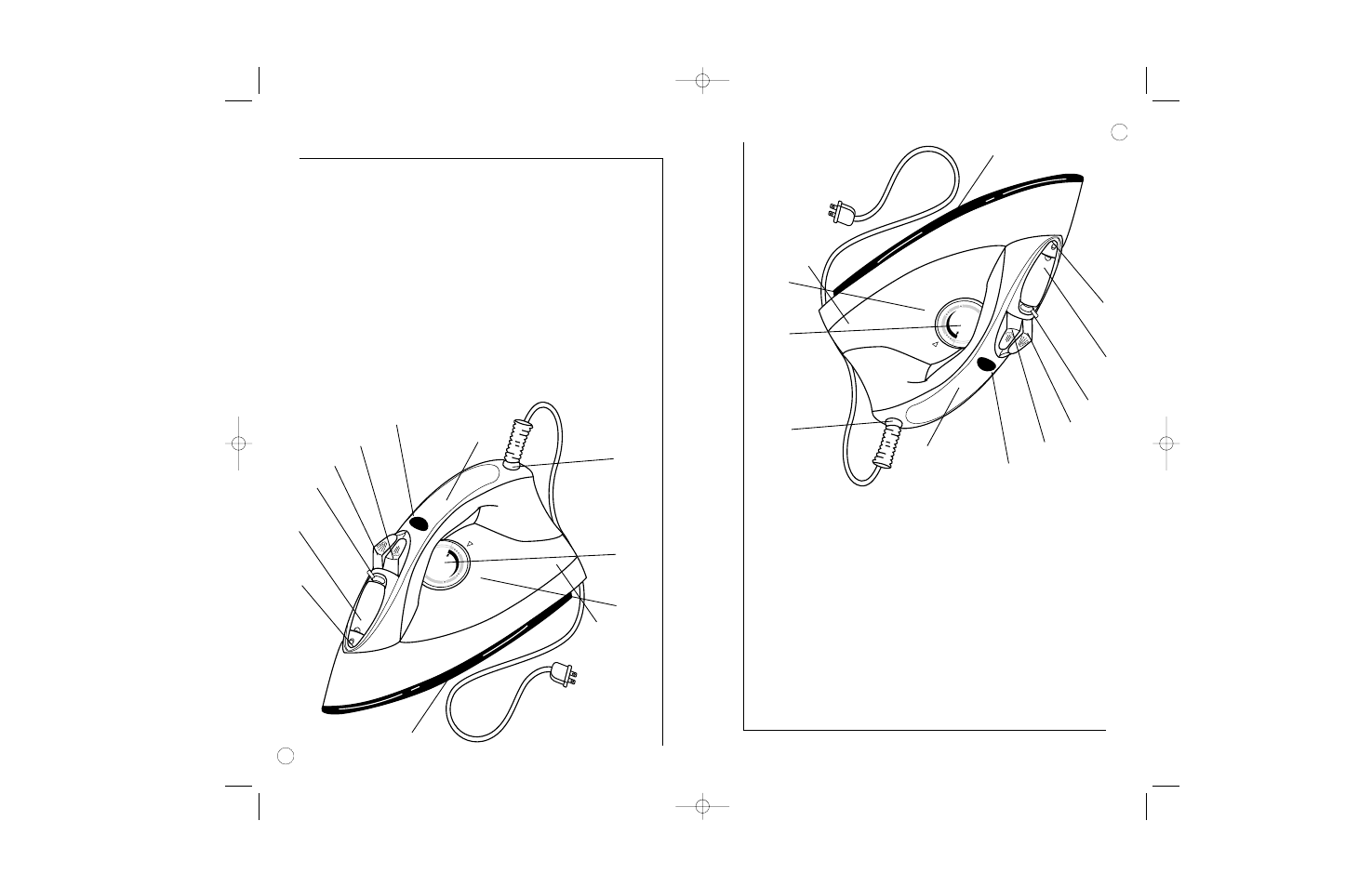 Su plancha, Your iron, Descripción de su plancha d | Learning about your d, Iron | Sunbeam 4065 & 4067 User Manual | Page 6 / 36