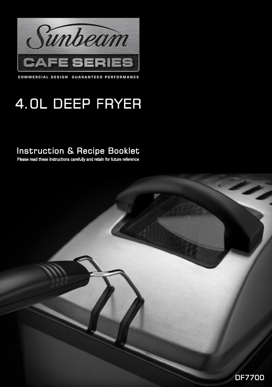 Sunbeam Deep Fryer User Manual | 23 pages
