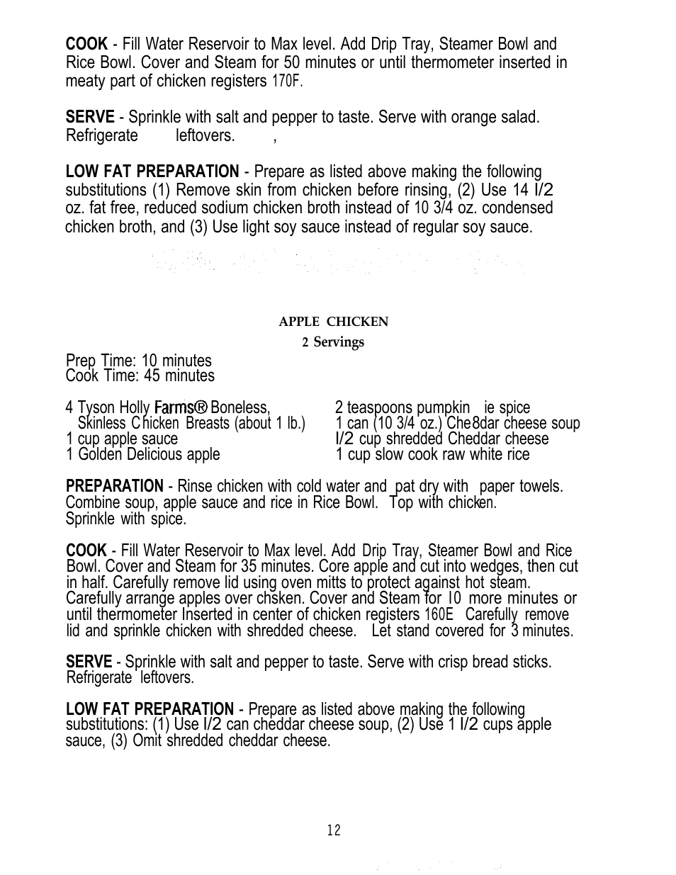 Sunbeam 4710 User Manual | Page 13 / 20