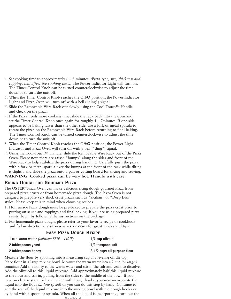 Sunbeam 3224 User Manual | Page 5 / 24