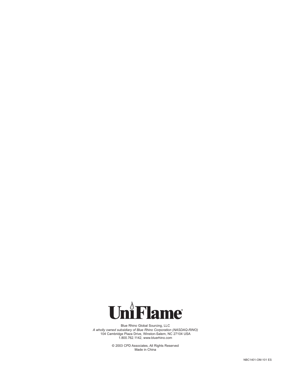Sunbeam NBC1401 User Manual | Page 20 / 20