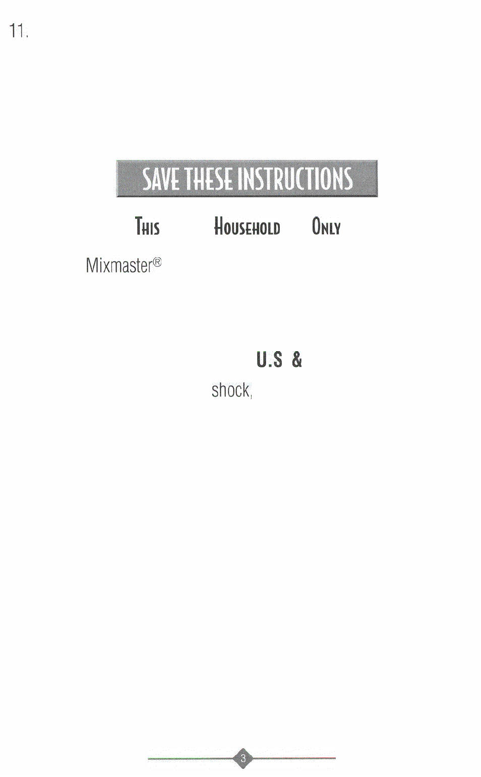 Sunbeam 2359 User Manual | Page 3 / 56