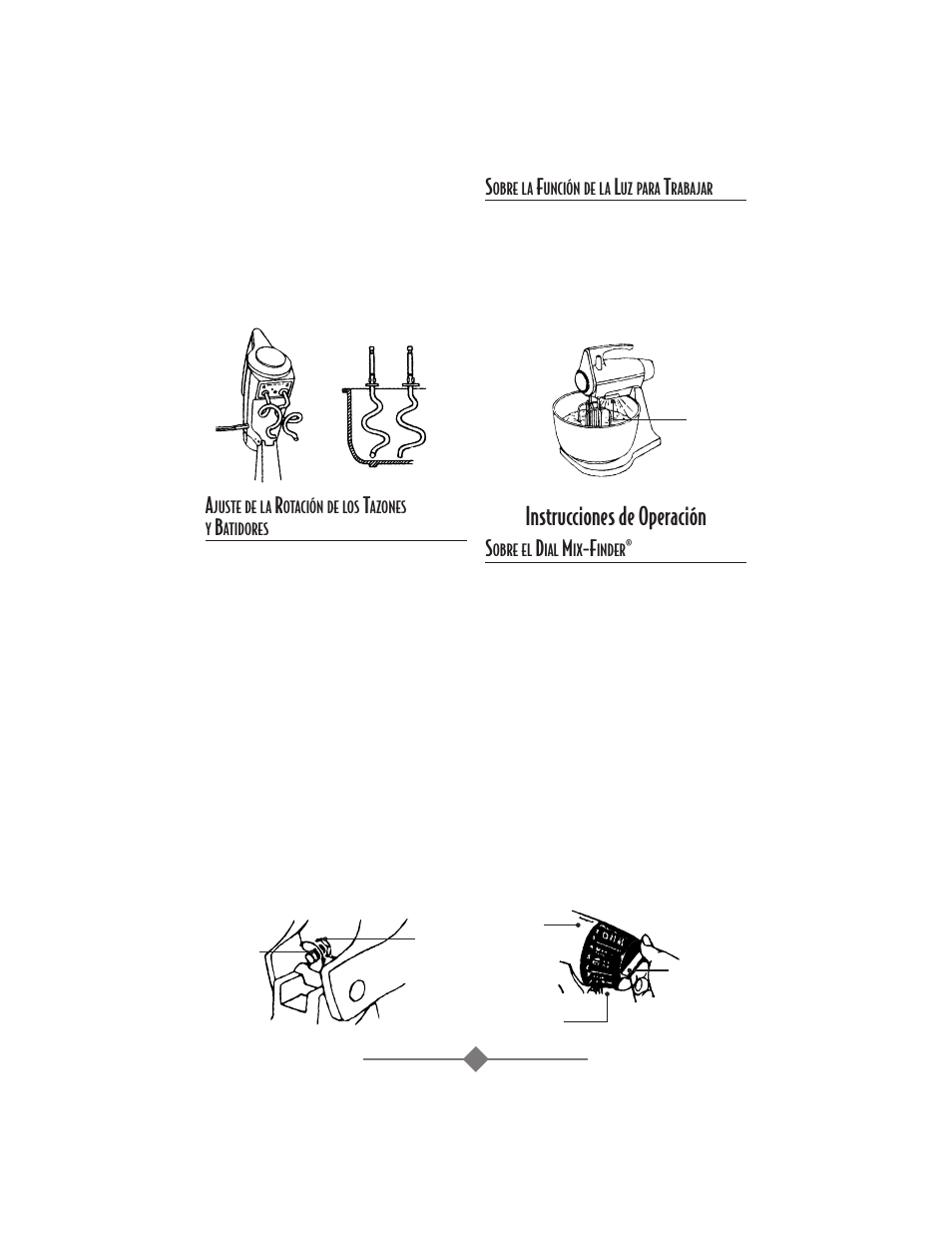 Instrucciones de operación | Sunbeam 2359 User Manual | Page 35 / 56
