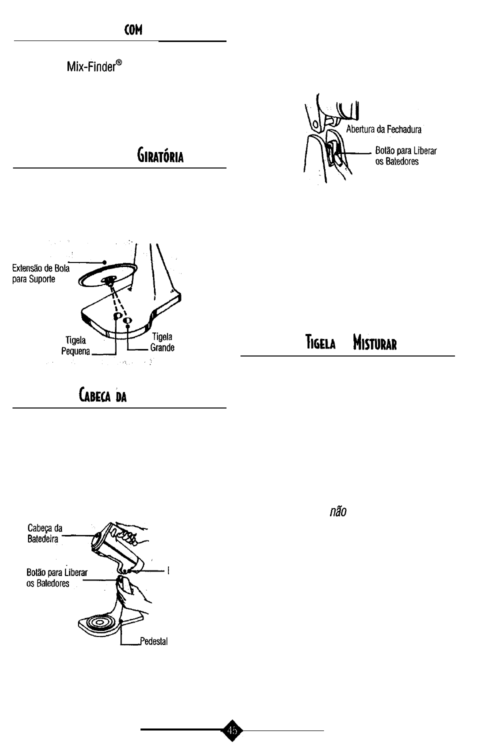 Nunca | Sunbeam 2359 User Manual | Page 45 / 56