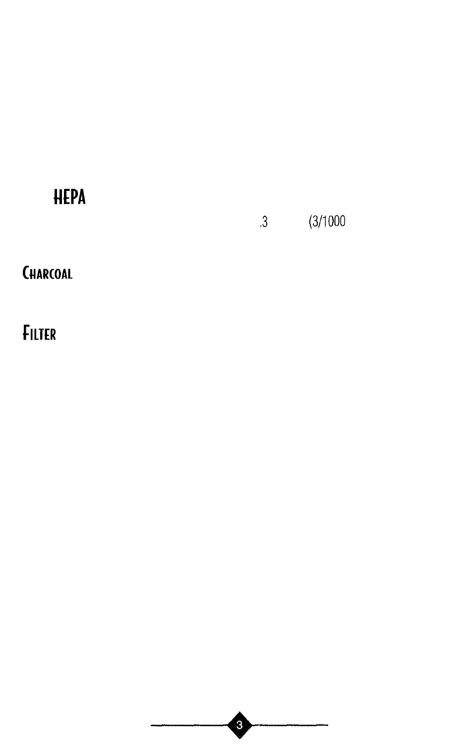 Eature of, Unbeam, Leaner | Sunbeam 2544 User Manual | Page 3 / 10