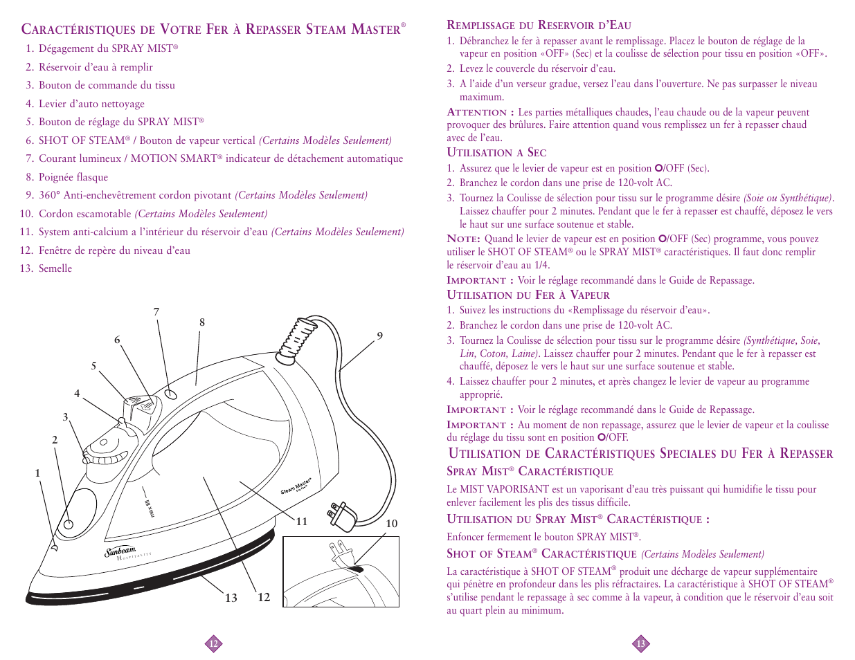 Sunbeam 4211-099 User Manual | Page 7 / 20