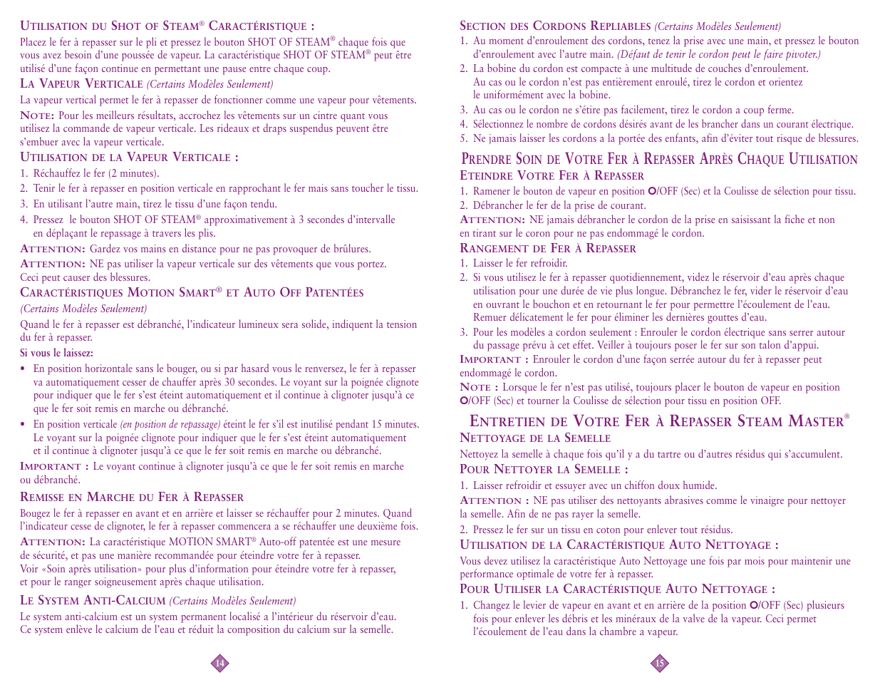 Sunbeam 4211-099 User Manual | Page 8 / 20