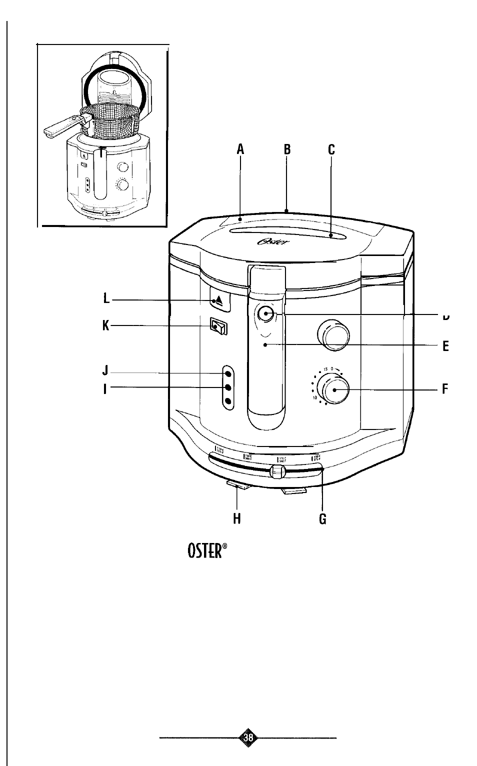 Conociend0 su f reidora | Sunbeam 3240 User Manual | Page 38 / 64