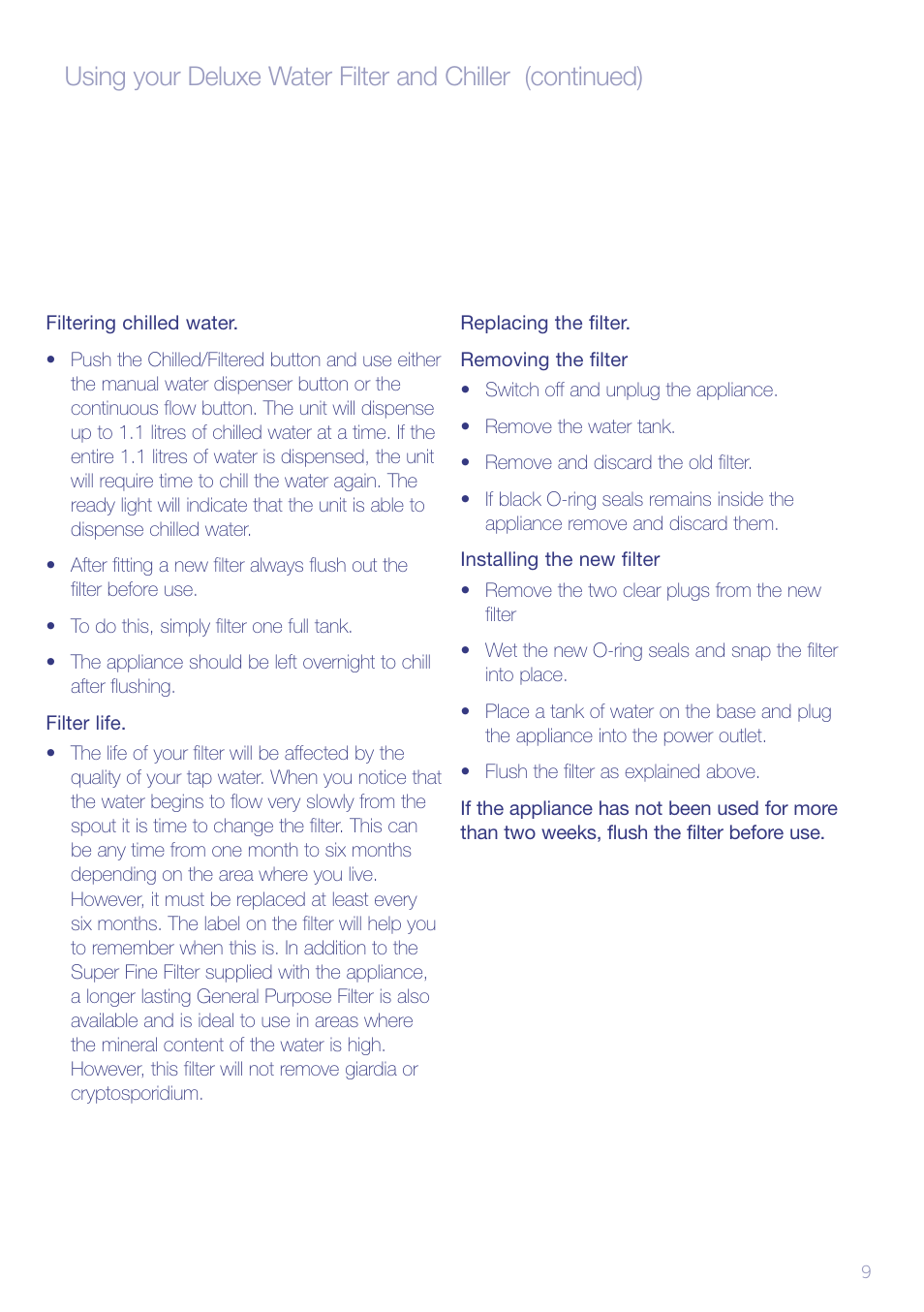 Sunbeam WF6810 User Manual | Page 11 / 16