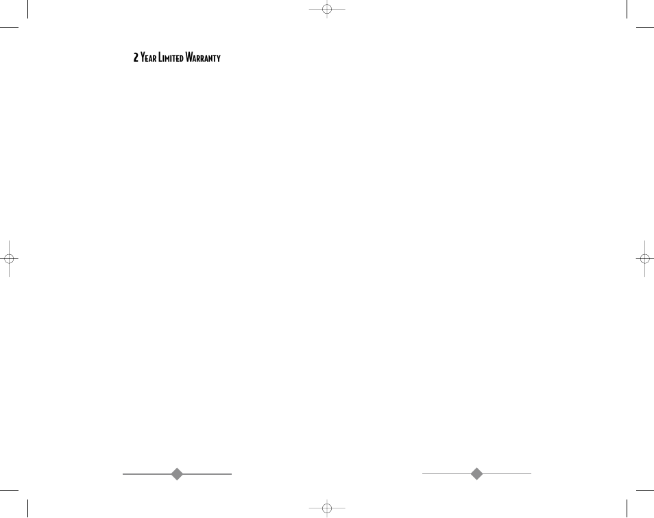 Year limited warranty | Sunbeam 3280 User Manual | Page 4 / 14