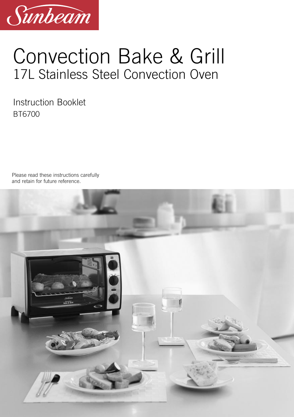 Sunbeam BT6700 User Manual | 28 pages