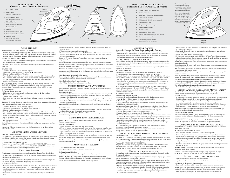 Sunbeam GCSBRS-1 User Manual | Page 2 / 2