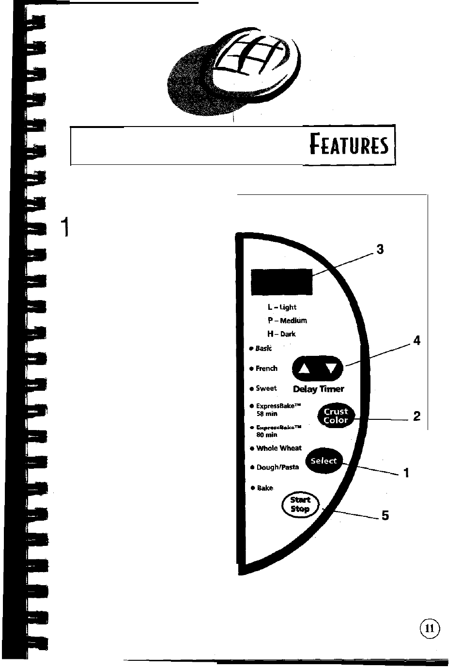 Overview of b, Readmaker | Sunbeam EXPRESSBAKE EXPRESS BAKETM Breadmaker User Manual | Page 13 / 92