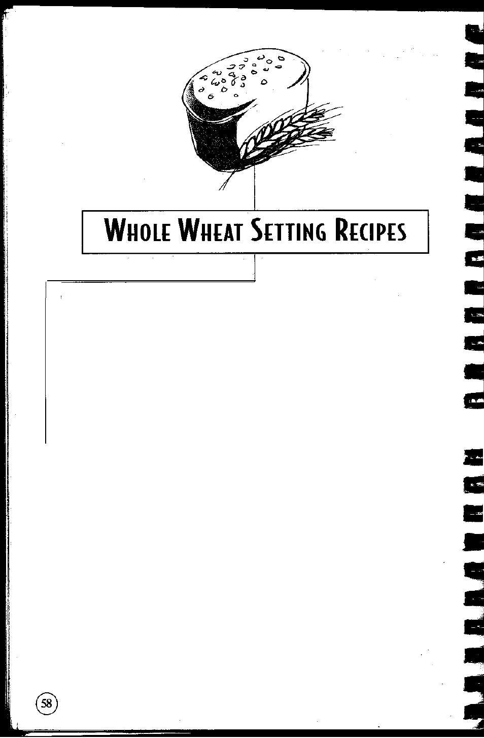 Sunbeam EXPRESSBAKE EXPRESS BAKETM Breadmaker User Manual | Page 60 / 92