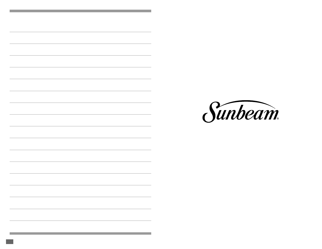 Sunbeam 6385 User Manual | Page 10 / 20