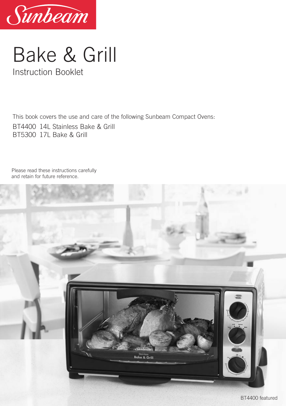 Sunbeam BT4400 User Manual | 24 pages