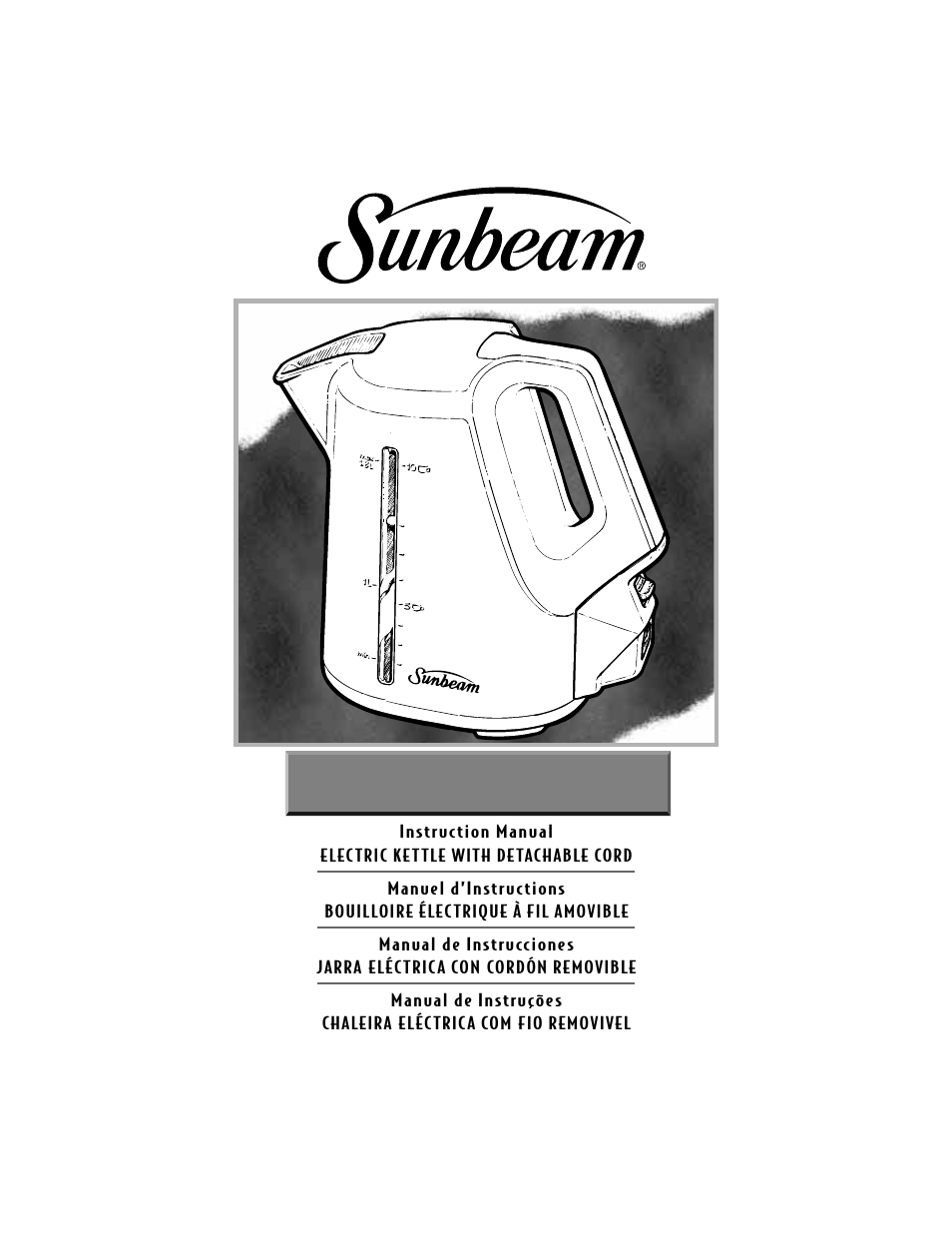 Sunbeam 3208 User Manual | 24 pages