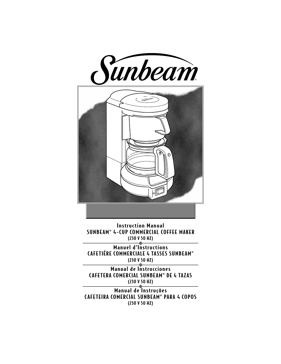 Sunbeam 3279 User Manual | 32 pages