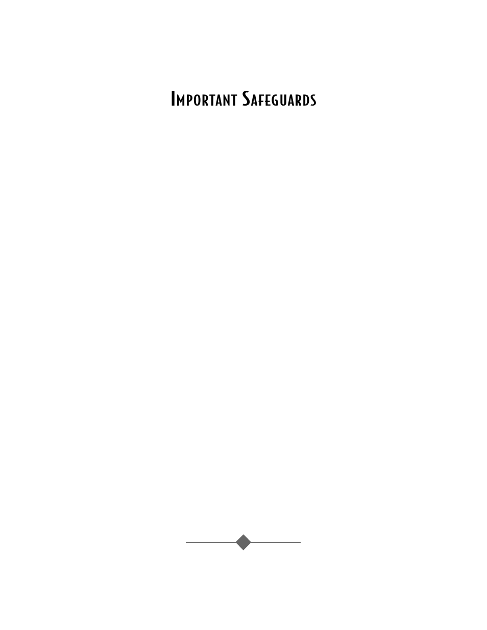 Mportant, Afeguards | Sunbeam 3279 User Manual | Page 2 / 32